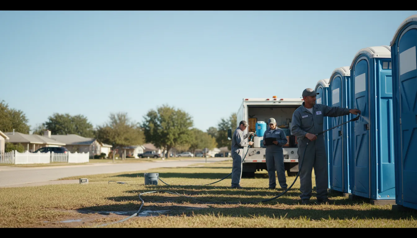 Long-Term Portable Toilet Rental in Taylorville, IL near me